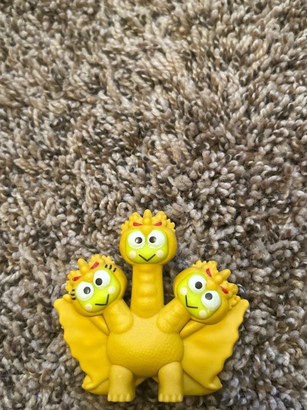 Yellow Triple-Headed Dragon